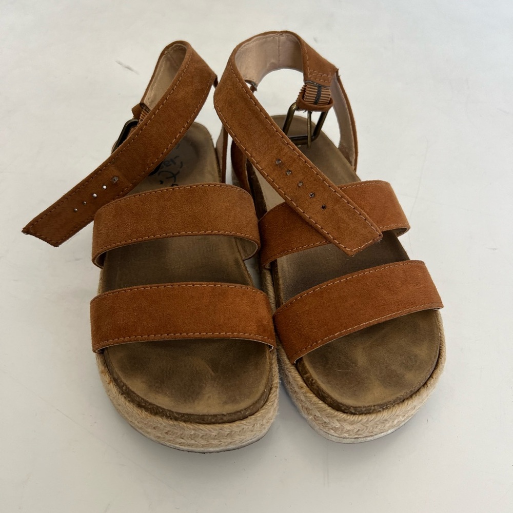 Espadrille Sandals platform Size 1